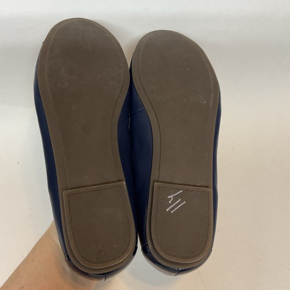 VIONIC Women's 8,5 Spark Minna Ballet Flats Navy Blue Clean Comfort Shoes - Picture 5 of 11